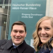 Vera und Maurice beim Deutschen Bundestag